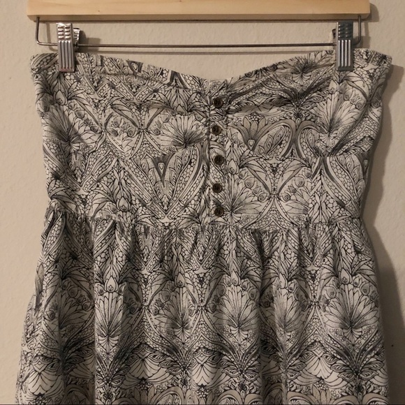 O’NEILL strapless patterned empire waist dress - Picture 2 of 16